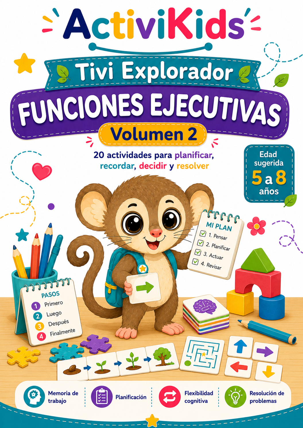 Cuadernillo de funciones ejecutivas - Activikids