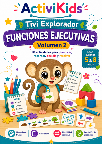 Cuadernillo de funciones ejecutivas - Activikids
