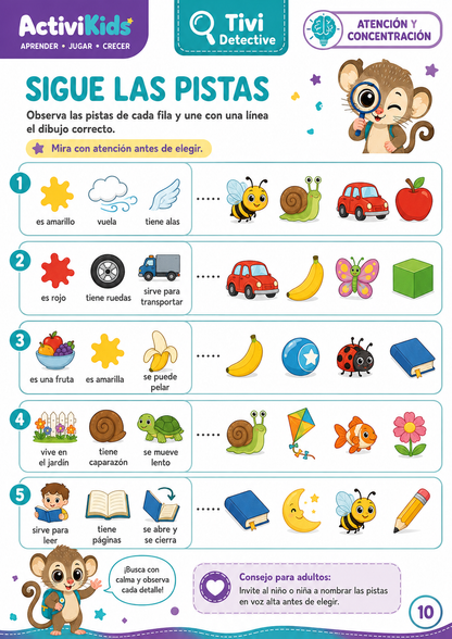 Cuadernillo de Atención – ActiviKids