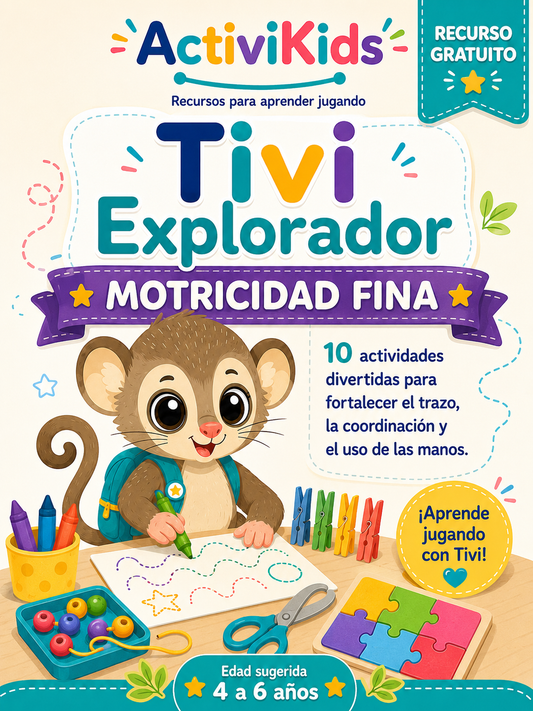 Cuadernillo de Motricidad fina  – ActiviKids