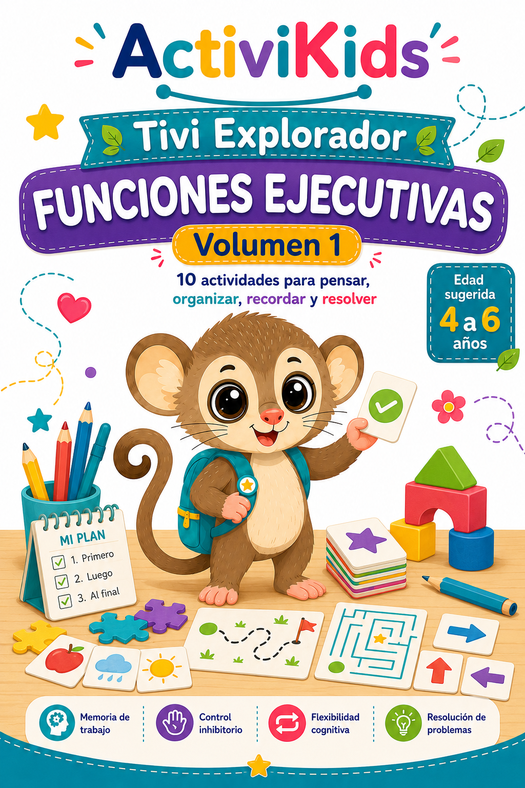 Cuadernillo de funciones ejecutivas - Activikids