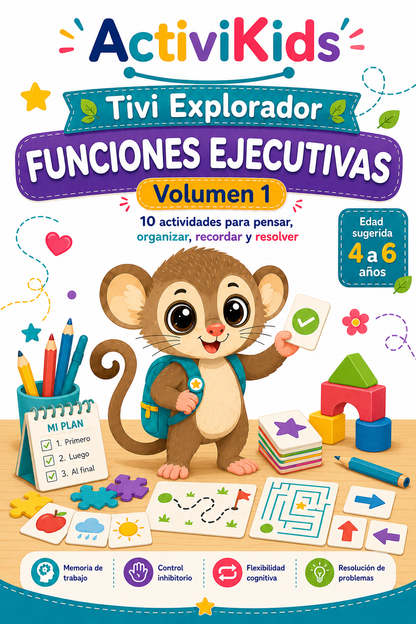 Cuadernillo de funciones ejecutivas - Activikids