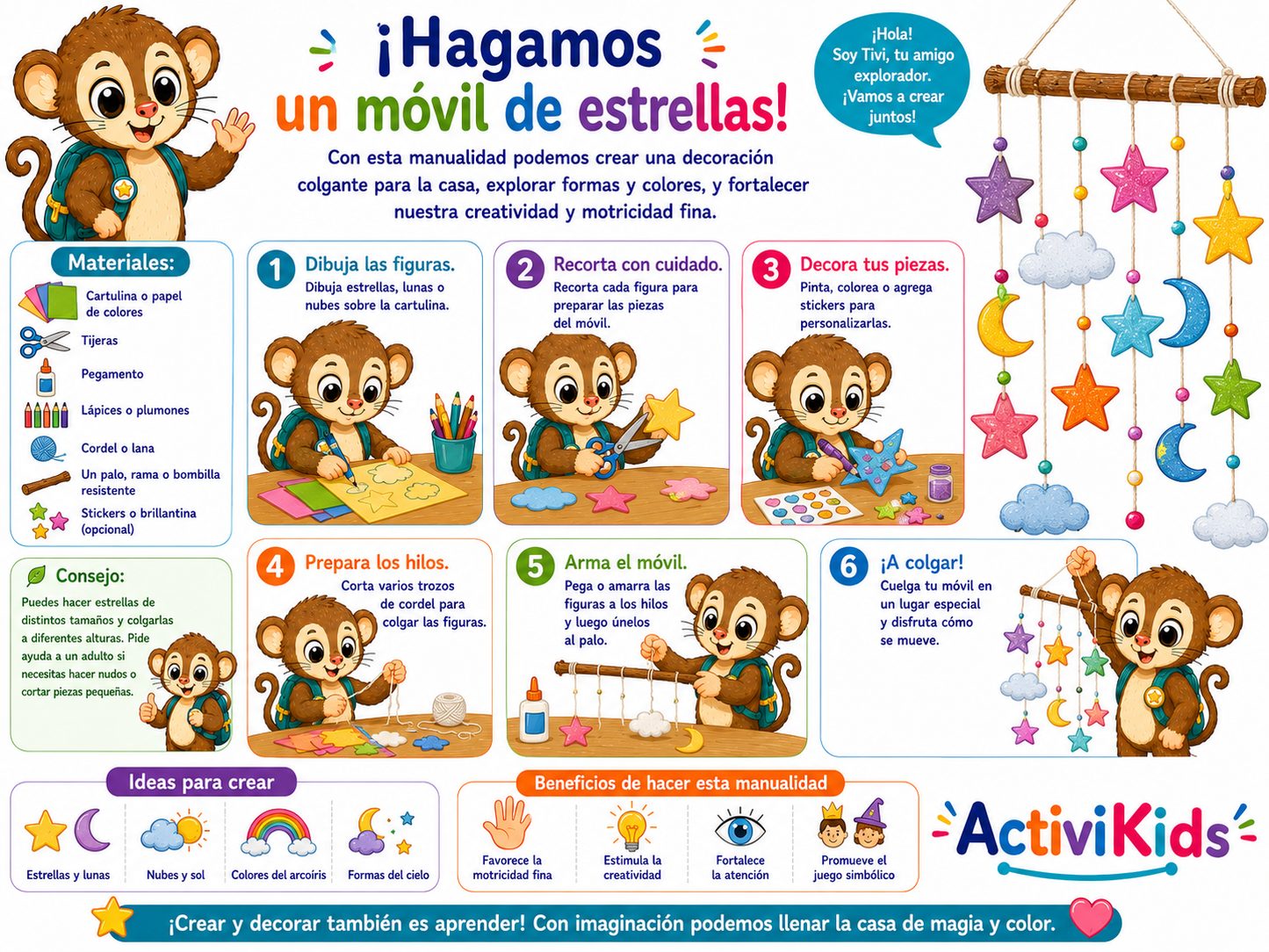 🎨 Actividades para Crear y Aprender - Activikids